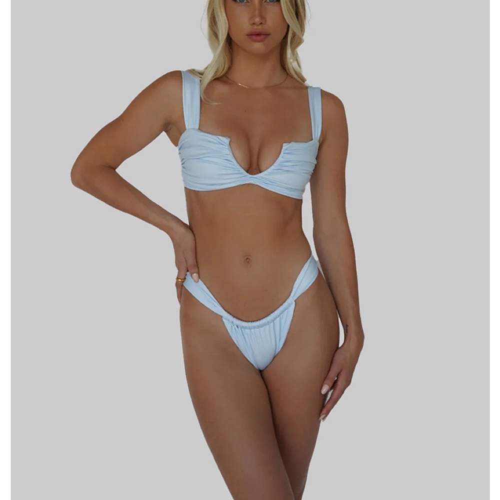 Divino Seas light blue bikini bottoms